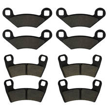 Motorcycle Front Rear brake Pads for POLARIS 800 Ranger RZR S EFI 2009-2013 800 Ranger RZR RAZOR 2008-2012 2024 - buy cheap