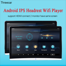 10.1 Inch Android Car Headrest Monitor HD 1080P Video Touch Screen WIFI/Bluetooth/USB/SD//FM MP5 Video Player 2024 - compre barato