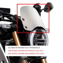 Parabrisas Deflector de visera para motocicleta, visera para Honda CB650R CB1000R NEO Sports Cafe CB 650 R 2018 2019 2020 2024 - compra barato