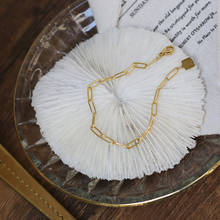 Amaiyllis 18k золото минималистские цепи браслет для женщин осенний орнамент браслет ювелирные изделия 2024 - купить недорого