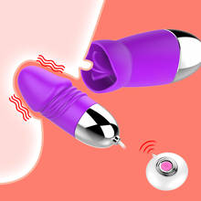 Estimulador de clitóris e mamilo para mulheres, brinquedo sexual estimulador de clitóris com controle remoto, para adultos e casais 2024 - compre barato