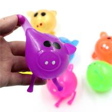 Jello Pig-juguete Antiestrés con forma de cerdo, juguete divertido de descompresión, Bola de agua, para apretar, 1 ud. 2024 - compra barato