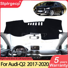 for Audi Q2 2017 2018 2019 2020 Anti-Slip Mat Dashboard Cover Pad Sunshade Dashmat Protect Carpet Anti-UV Accessories S-line Rug 2024 - buy cheap