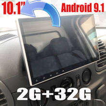1 Din Android 9.0 4 core 2G 32G Universal Car Radio multimedia Stereo player GPS Navigation Head Unit 10.1 inch 1024*600 2024 - buy cheap