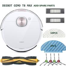 2020 Original ECOVACS DEEBOT OZMO T8 MAX Sweeping And Mopping Robot Vacuum Cleaner For Home APP Remote Control Speaking English 2024 - buy cheap