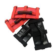 Manijas de agarre de barra enrollable, accesorio negro/rojo para jeep Wrangler YJ CJ TJ JK 2024 - compra barato
