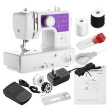 1602 Household Mini Sewing Machine Electric Multi-function with Lamp Sewing Machine  Stitches DC Power Foot Pedal 2024 - buy cheap