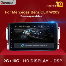 2 din Android 10 Car multimedia Player GPS For Mercedes Benz CLK W209 W203 W463 W208 Head Unit Radio Stereo audio Navigation DSP 2024 - buy cheap