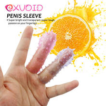 EXVOID Стимулятор точки G для клитора, вагинальный Массажер, Женский мастурбатор с рукавом для пальцев, интимные игрушки для женщин, без вибратора, фаллоимитатор 2024 - купить недорого