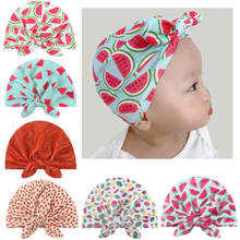 Gorro con capucha para niños, suave estampado de moda, transpirable, amigable con la piel, con orejas de conejo, PayPal, primavera y verano 2024 - compra barato