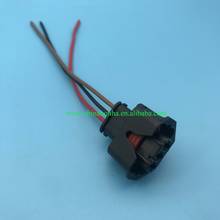 Free shipping 100pcs high quality 3 pin 1-2005390-2 Auto Sensor Connector Wire harness Pigtail plug 2024 - buy cheap