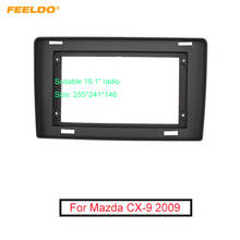 FEELDO-Adaptador de marco para salpicadero de coche, pantalla grande de 10,1 ", para Mazda CX-9 2009, Kit de marco de Panel de ajuste 2DIN 2024 - compra barato