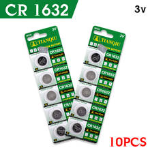 Литиевая батарея CR1632 BR1632 DL1632 ECR1632 LM1632, 10 шт. 2024 - купить недорого