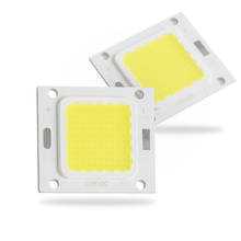Microplaqueta conduzida branca morna da fonte de iluminação do diodo emissor de luz do branco/branco/natureza da espiga da microplaqueta DC30-32V 50 w 2800-6500 k de 4046led 50 w para o holofote