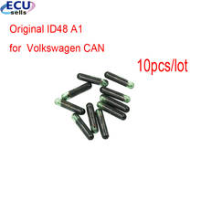 10pcs X Glass for Volkswagen CAN ID48 A1 Megamos Crypto Transponder ID 48 Chip for VW 2024 - buy cheap