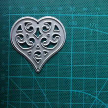 Lace Love Heart Metal Cutting Dies Stencils For DIY Scrapbooking Decorative Embossing Handcraft Die Cutting Template 2024 - buy cheap