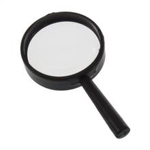 Top Handheld Reading 5X Magnifier Hand Held Magnifying 25mm Mini Pocket Magnifying Glass Children Magnifying Glass 2024 - buy cheap