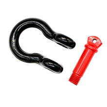 3/4" Bumper Tow Trailer Standing Tools Hook 4.75 Ton D-Rings Bow Shackle 2024 - buy cheap