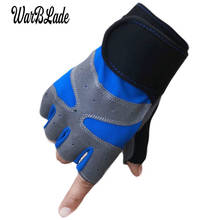 WarBLade Нескользящие перчатки без пальцев для мужчин и женщин, половина пальца с гелевой подкладкой, лайкра, рабочие варежки, женские перчатки Luvas WarBLade 2024 - купить недорого
