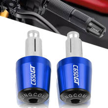 Para BMW C650GT c650gt 2012-2015 2013 2014 7/8 ''22 MM CNC Lingotes De Alumínio Moto HBAR Lidar Com TAMPA Cap Bar End Plugs 2024 - compre barato