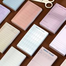 100 Sheets Weekly Daily Planner Sticky Notes Stickers To Do List Memo Pad Index Tabs Bookmark Memo Sticky Note Flags Page 2024 - buy cheap