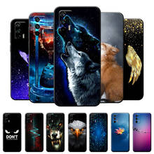 For Realme GT Case Coque on Realme GT Soft TPU Silicone Phone Case For OPPO Realme GT Wolf Pattern Back Cover For Realme GT gt 2024 - buy cheap