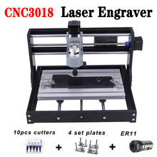 CNC 3018 PRO Laser Engraver Wood Router ER11 DIY Engraving Machine for Wood PCB PVC Windows XP/ Win 7/ Win 8/ Win10 Home 2024 - buy cheap