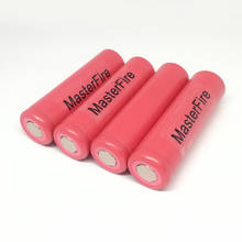 Masterfire-bateria de lítio recarregável original sanyo, 18650 1500mah, ur18650w2, 3.7v, bateria de íon-lítio para lanterna 2024 - compre barato