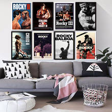 Canvas Painting Rocky Movie Posters Prints Wall art Decorative Picture For Living Room Home Decor 2024 - buy cheap