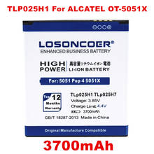 3700mAh TLP025H7 TLP025H1 Battery For Alcatel OneTouch POP 4 OT-5051X OT-5051D 5051X 5051J 5051D 5051M Mobile Phone Battery 2024 - buy cheap