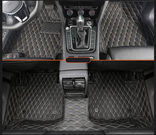 leather car interior floor mat rug carpet for volkswagen passat cc arteon 2008-2020 2019 2018 2017 2016 2015 2014 2013 2024 - buy cheap