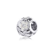 Fit for Pandora Bracelets Abstract Spacer Beads 100% Authentic 925 Sterling Silver Charms Jewelry Free Shipping 2024 - buy cheap