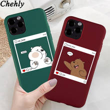 Cute Panda Case for iPhone 6s 7 8 11 12 Mini Plus Pro X XS MAX XR SE Fashion Cases Soft Silicone Fitted Shell Accessories Cover 2024 - купить недорого