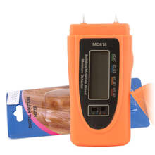 MD818 digital wood moisture meter test portable moisture meter for wood test moisture content of wood 2 Pins 2024 - buy cheap