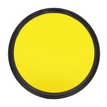 Filtro especial colorido completo para lente de câmera digital, acessório de 72mm, amarelo 2024 - compre barato