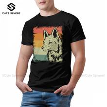 Fox Tee Shirt Awesome Short Sleeve 100 Cotton T Shirt Streetwear Printed Tshirt 4xl Man 2024 - buy cheap