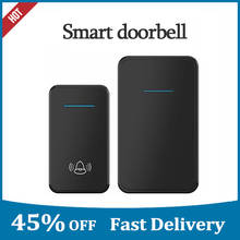 Intelligent Doorbell Smart Wireless Deurbel Household DC Battery-Operated Waterproof Cordless Calling Bell 6 Volume Ring 2024 - buy cheap