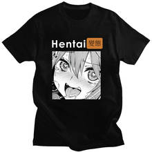 Camiseta informal de manga corta para hombre, camisa holgada con estampado de Hentai, estilo Anime japonés, Hip hop, Harajuku, gran oferta 2024 - compra barato