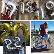 40-дюймовый воздушный шар из фольги для вечеринок, шарики для свадебного украшения, сувениры, баллонные шарики для детей 2024 - купить недорого