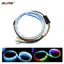 Luces traseras para maletero de coche, tira LED de advertencia, Multicolor, RGB, 120cm, 150CM 2024 - compra barato