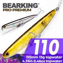 Professional quality Bearking pencil Fishing Lure 5pcs Minnow 11cm 13g Wobbling Minnow Lure Plastic Hard Bait Fishing Wobbler 2024 - buy cheap