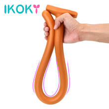 IKOKY 40/50/60/70CM Prostata Massage Large Dildo Masturbation Butt Plug Super Long Anal Plug Liquid Silicone Super Soft 2024 - buy cheap