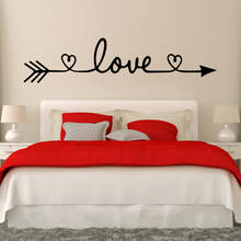 Free Shiping Love Wall Sticker Home Decoration For Bedroom Living Room Decor Wall Stickers Mural Vinyl Decorative Wallpaper 2024 - buy cheap