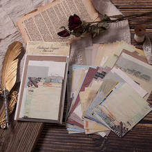 60pcs/SET Vintage Retro Antique Collage Light Paper Kraft Card Journaling Bullet Scrapbooking Material Paper Words LOMO Cards 2024 - buy cheap