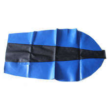 black/blue Motorcycle Seat Cushion PU Leather waterproof Seat Cover with Strap For Yamaha TTR250 XT225 2024 - buy cheap