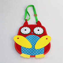 Felt Owl Busy Board Zipper Button Buckle Dressing Basic Skill Learning Toys 2024 - buy cheap