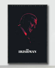 Кино Irishman NJ123, 6 шелковых плакатов и принтов, настенный художественный плакат, домашний декор 2024 - купить недорого