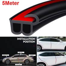 5M Sealing Strip Rubber Seals Car Door Trunk Edge Guard Molding Trim Weatherstrip Protectors Rubber Felt 2024 - buy cheap