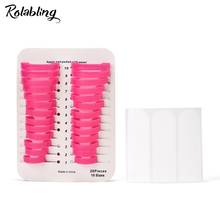 Rolabling 26pcs 10Size Nail Polish Glue Model Spill Proof Protector Tools 2024 - buy cheap