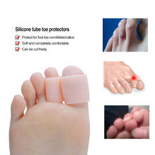 1pair =2pcs Foot Gel Separator Stretch Gel Fingers Protector Corn Corrector Hammer Toe Separator Foot Suport 2024 - buy cheap
